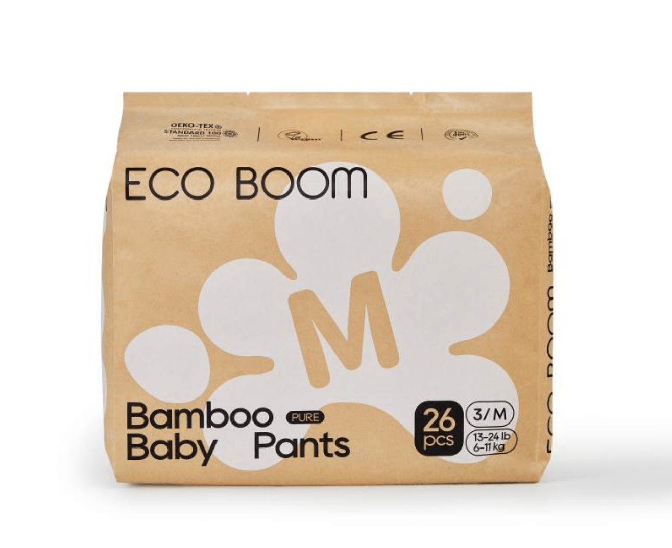 Eco Boom Bamboo Baby Pants (Trial Packs) | The Nest Attachment Parenting Hub