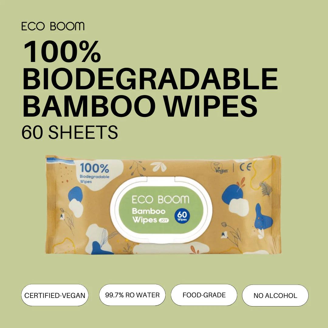 Eco Boom Bamboo Wipes Kraft Pack | The Nest Attachment Parenting Hub