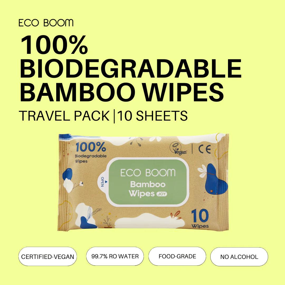 Eco Boom Bamboo Wipes Kraft Pack | The Nest Attachment Parenting Hub