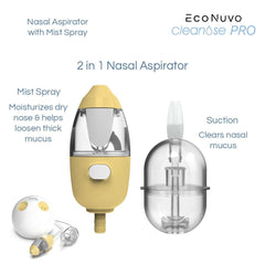 Econuvo Cleanose PRO Electric Nasal Aspirator (HNA-1000) | The Nest Attachment Parenting Hub