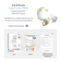 Econuvo Cleanose PRO Electric Nasal Aspirator (HNA-1000) | The Nest Attachment Parenting Hub