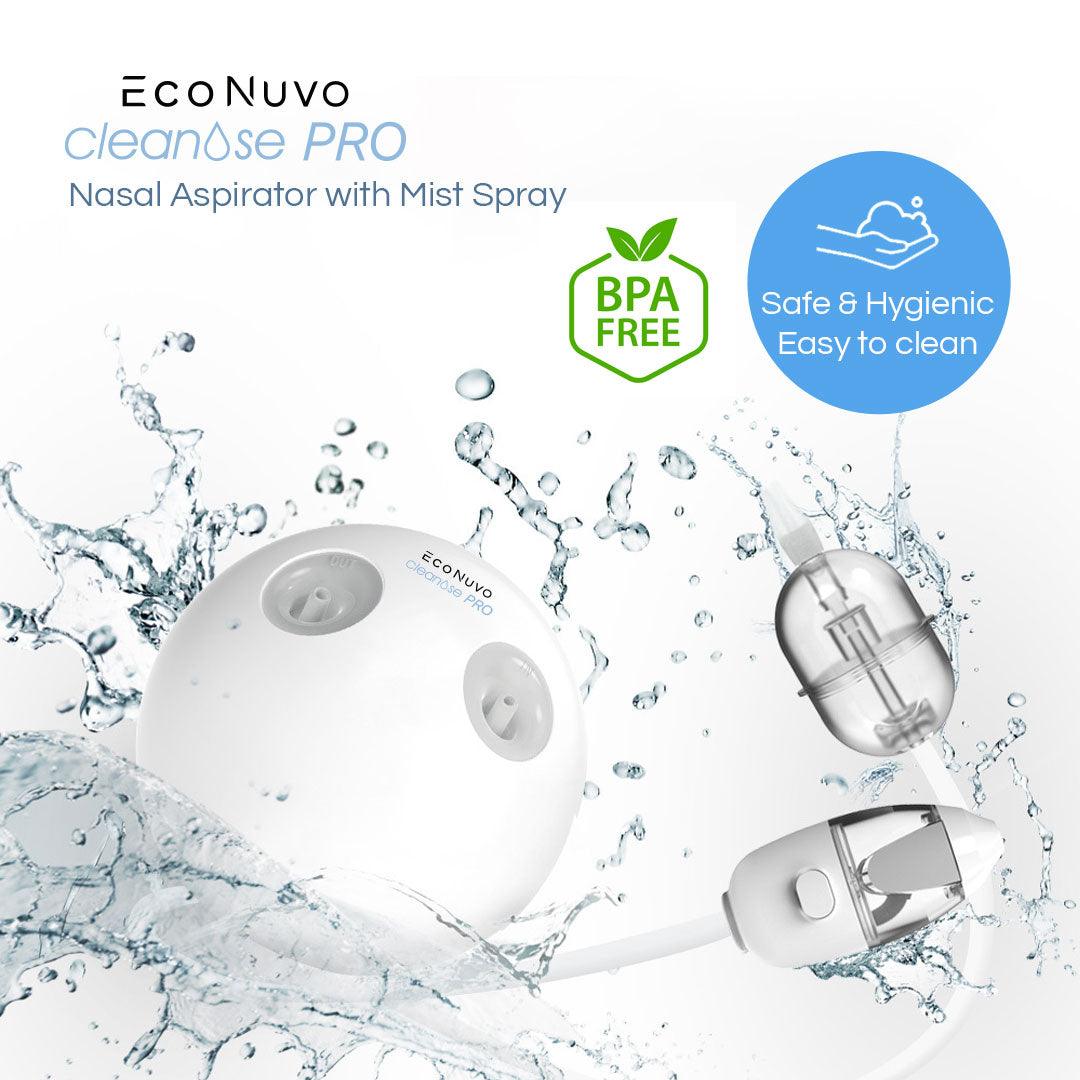 Econuvo Cleanose PRO Electric Nasal Aspirator (HNA-1000) | The Nest Attachment Parenting Hub