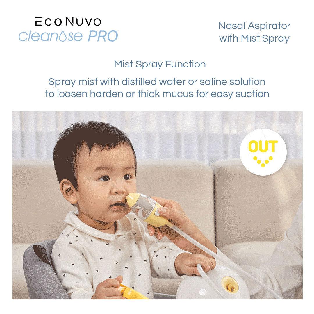 Econuvo Cleanose PRO Electric Nasal Aspirator (HNA-1000) | The Nest Attachment Parenting Hub