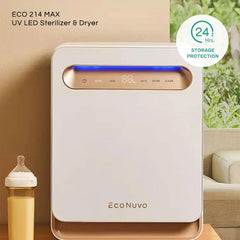 EcoNuvo ECO214 Max UV LED Sterilizer & Dryer | The Nest Attachment Parenting Hub
