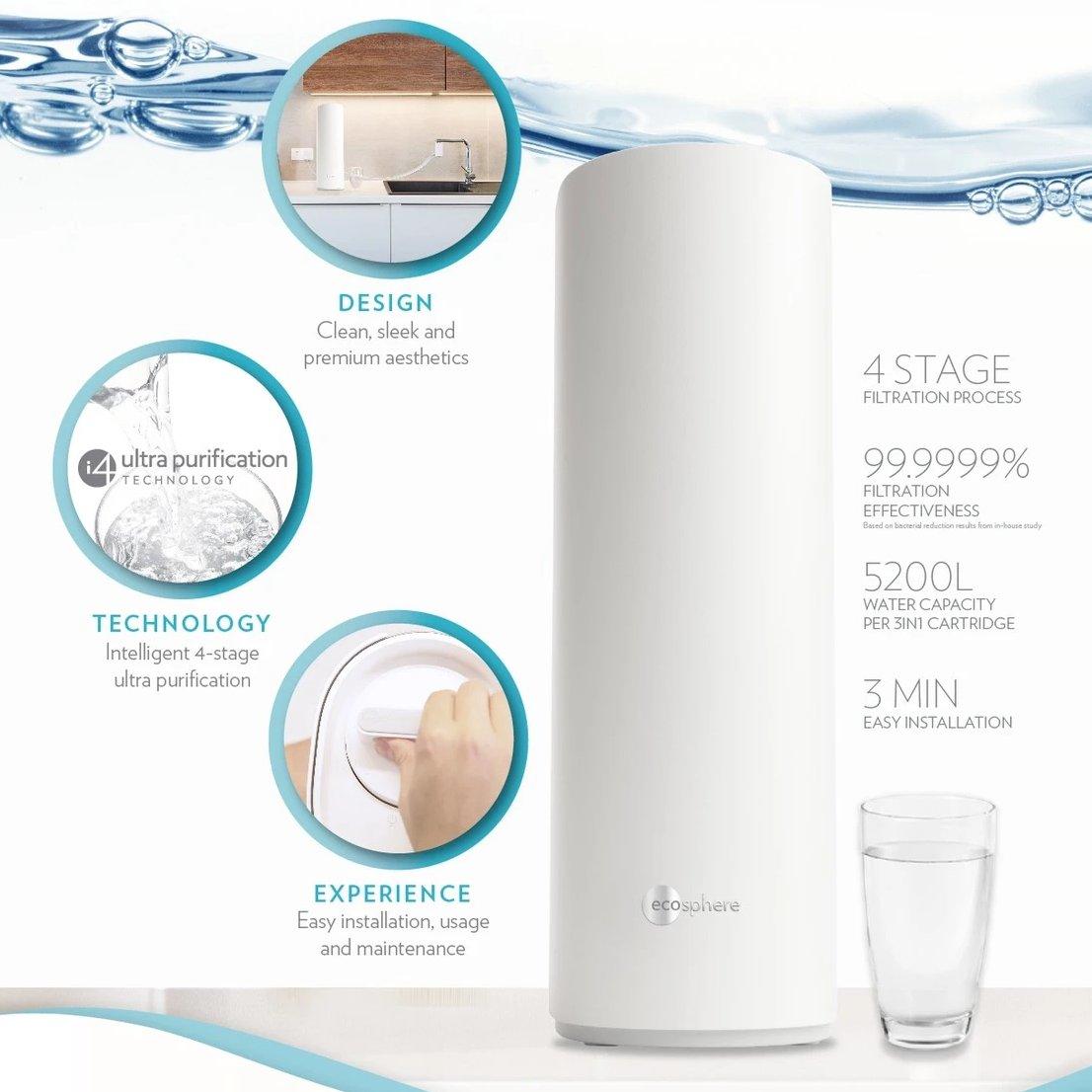 Ecosphere Water Filtration System | The Nest Attachment Parenting Hub