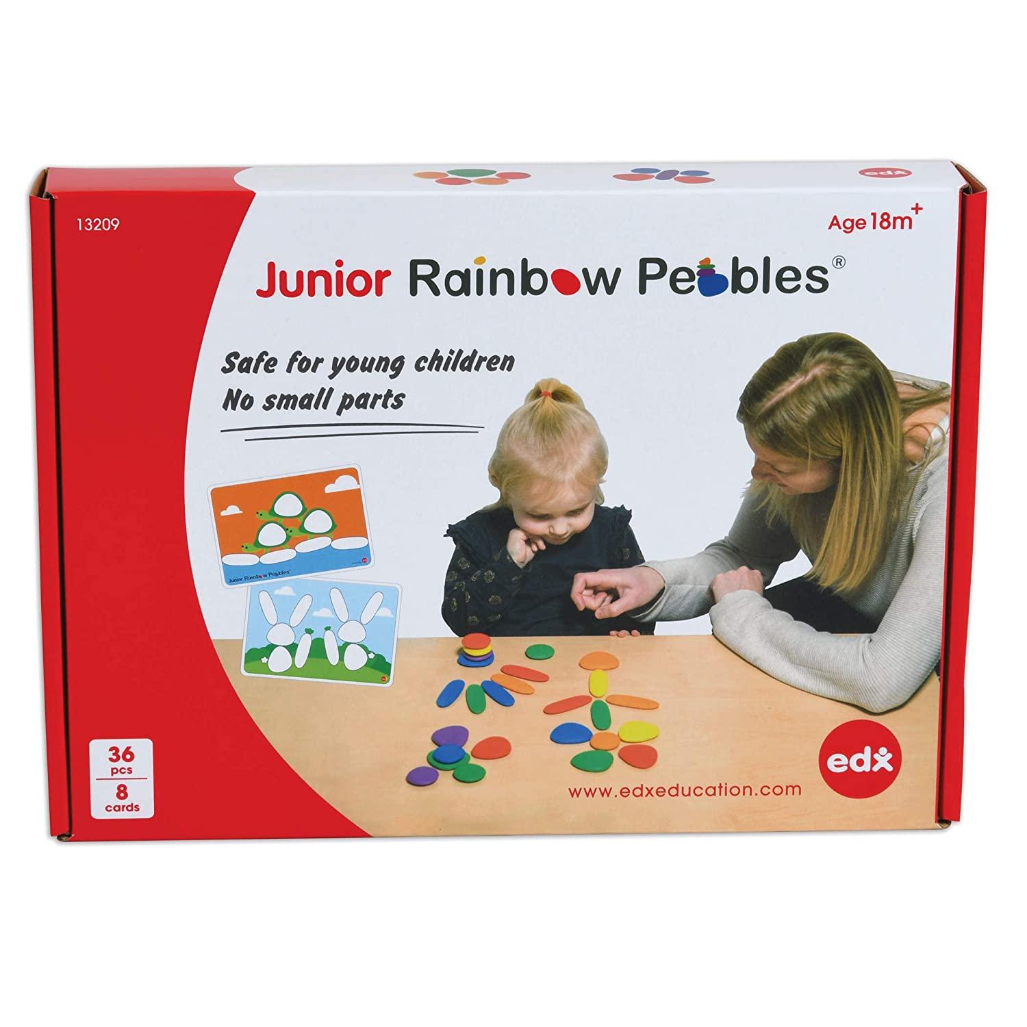 EDX Education Junior Rainbow Pebbles Activity Set | The Nest Attachment Parenting Hub