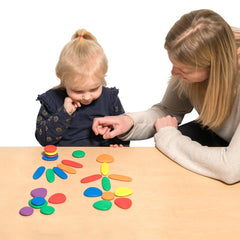 EDX Education Junior Rainbow Pebbles Activity Set | The Nest Attachment Parenting Hub