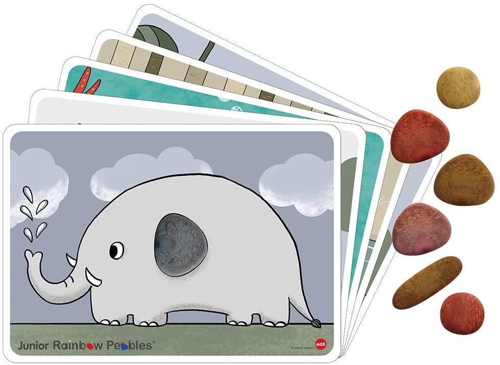 EDX Education Junior Rainbow Pebbles Eco-Friendly Activity Set | The Nest Attachment Parenting Hub