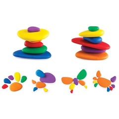 EDX Education Rainbow Pebbles Activity Set | The Nest Attachment Parenting Hub