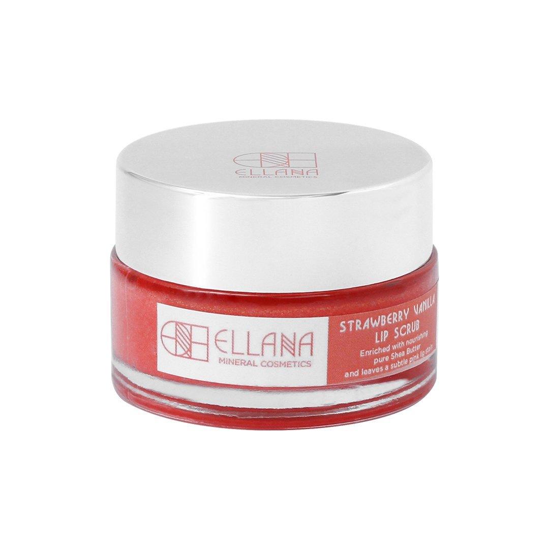 Ellana Minerals All-Natural Strawberry Sugar Lip Scrub | The Nest Attachment Parenting Hub