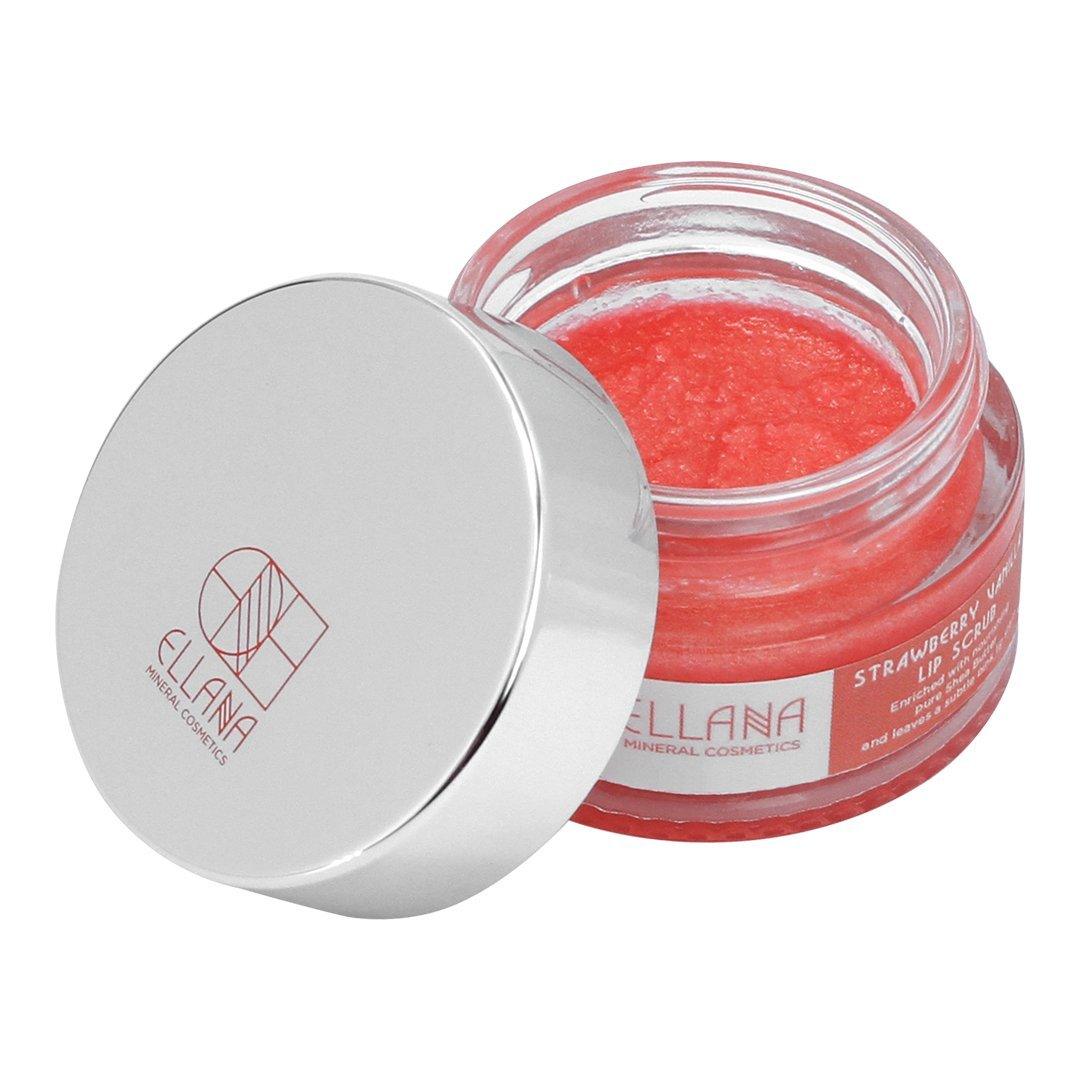 Ellana Minerals All-Natural Strawberry Sugar Lip Scrub | The Nest Attachment Parenting Hub