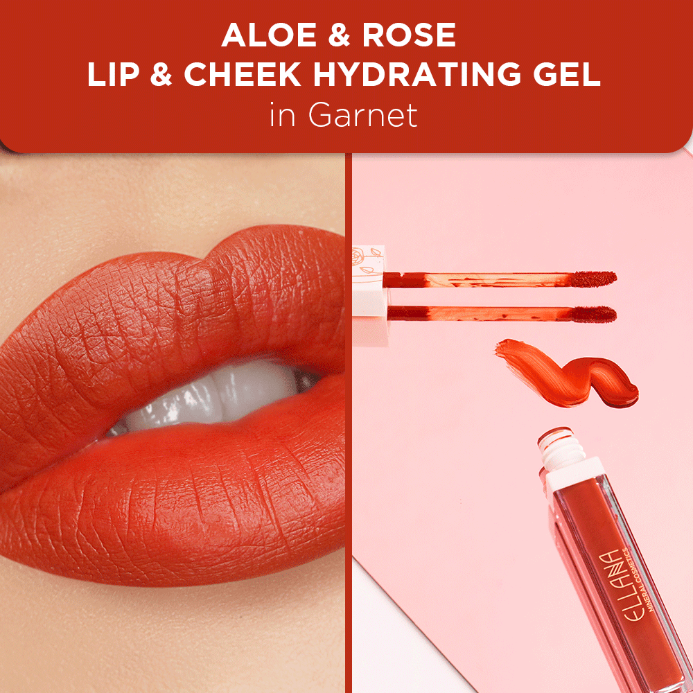 Ellana Minerals Aloe And Rose Hydrating Lip And Cheek Gel | The Nest Attachment Parenting Hub