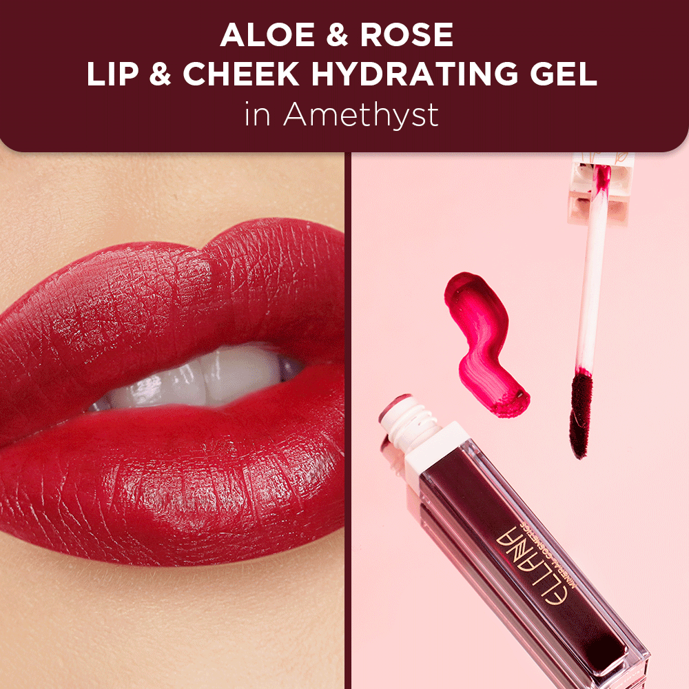 Ellana Minerals Aloe And Rose Hydrating Lip And Cheek Gel | The Nest Attachment Parenting Hub