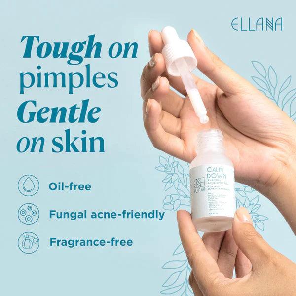 Ellana Minerals Calm Down AHA/BHA Acne Spot Gel 12g | The Nest Attachment Parenting Hub