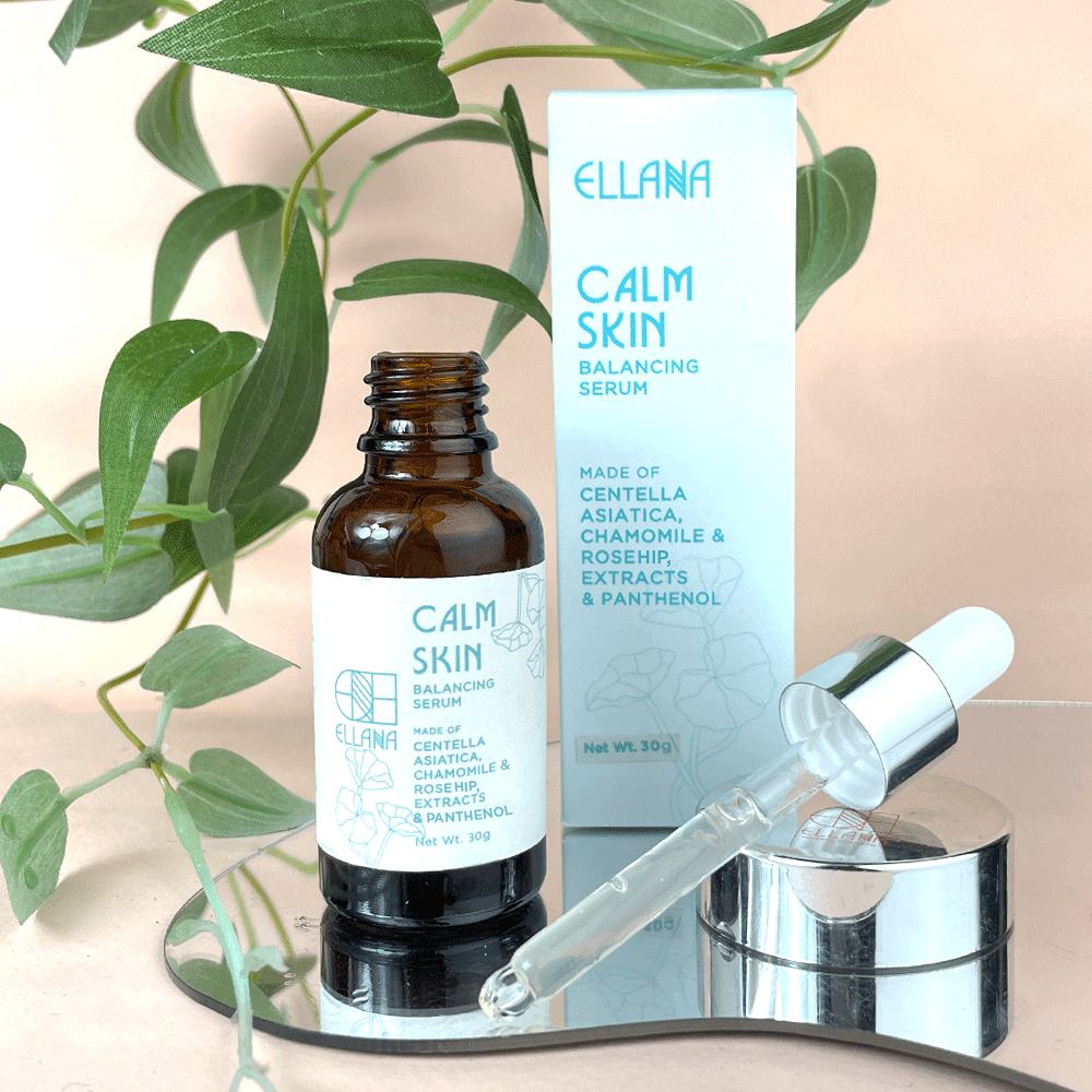 Ellana Minerals Calm Skin Balancing Serum 30g with Centella Asiatica For Sensitive And Reactive Skin | The Nest Attachment Parenting Hub
