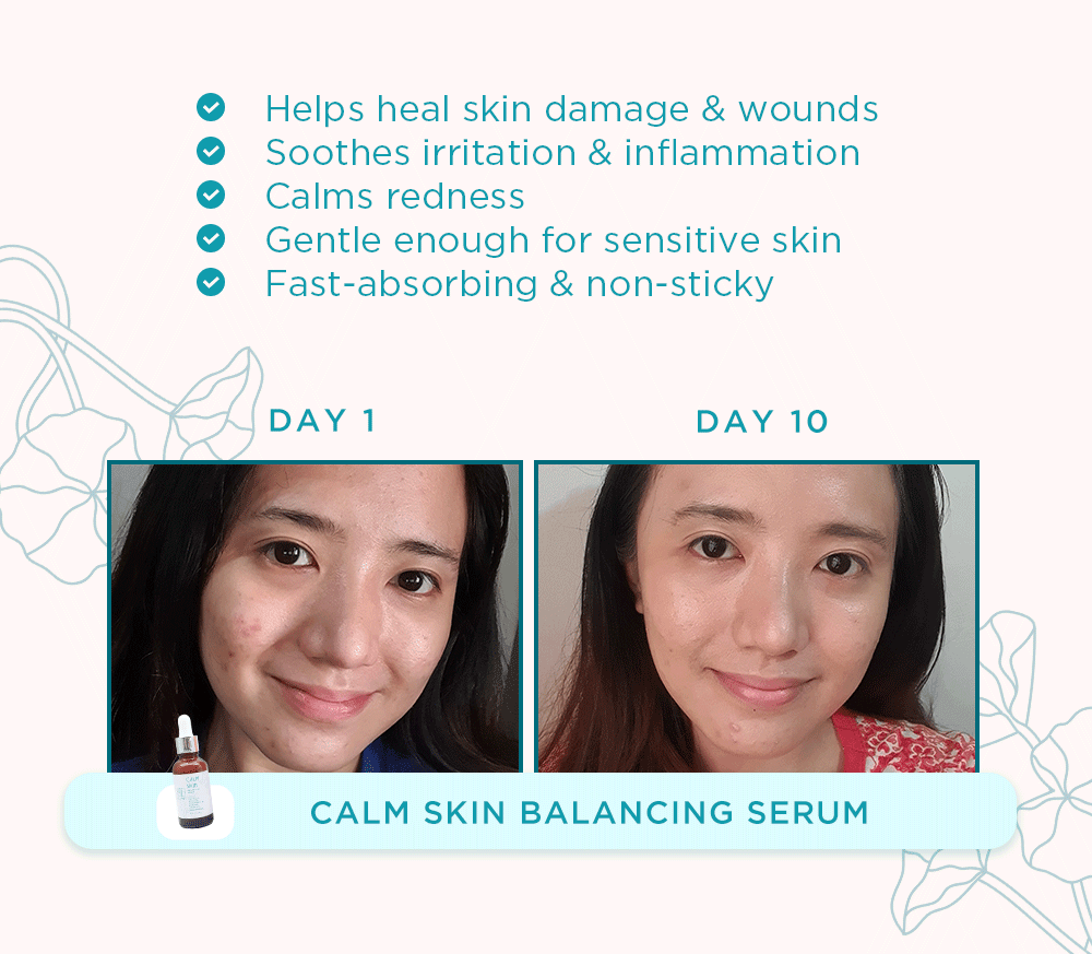 Ellana Minerals Calm Skin Balancing Serum 30g with Centella Asiatica For Sensitive And Reactive Skin | The Nest Attachment Parenting Hub