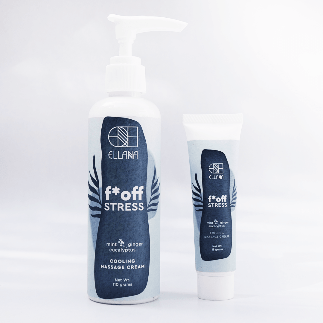 Ellana Minerals F*off Stress - Pain Relief - Cooling Massage Cream | The Nest Attachment Parenting Hub