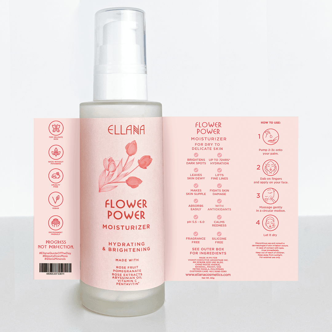 Ellana Minerals Flower Power Moisturizer Hydrates And Brightens | The Nest Attachment Parenting Hub