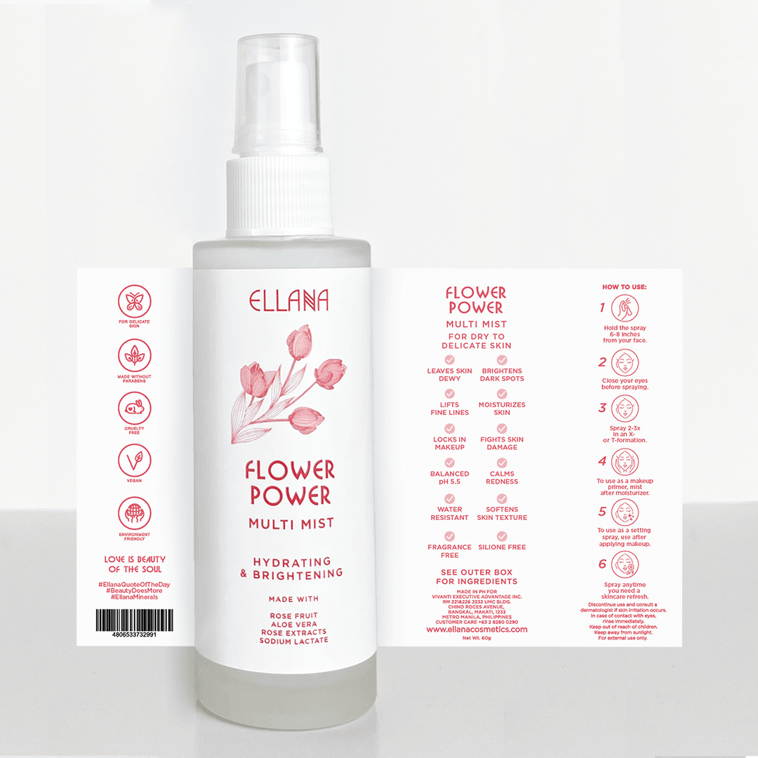 Ellana Minerals Flower Power Multi Mist Hydrates And Brightens | The Nest Attachment Parenting Hub