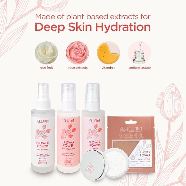 Ellana Minerals Flower Power Set Hydrates And Brightens - For Dry To Delicate Skin | The Nest Attachment Parenting Hub
