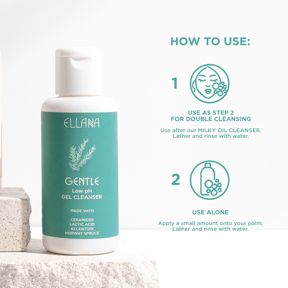 Ellana Minerals Gentle Low pH Gel Cleanser | The Nest Attachment Parenting Hub