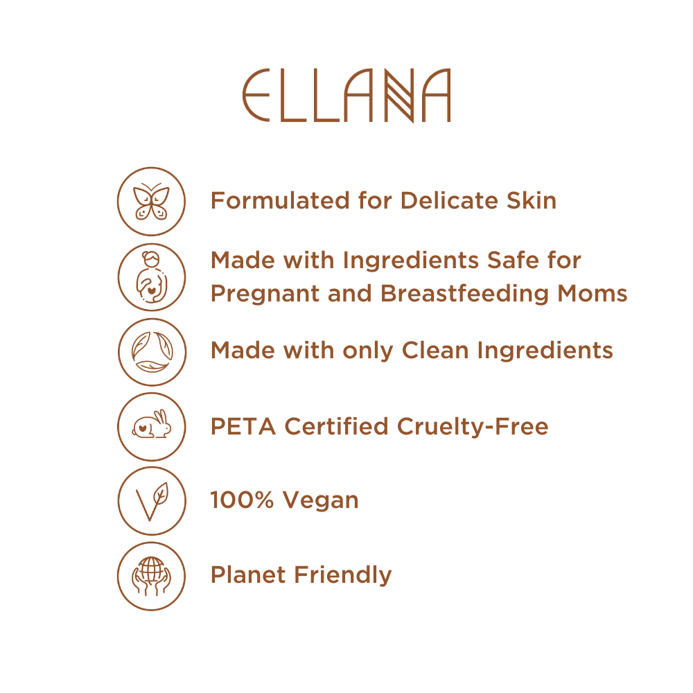 Ellana Minerals Gentle Milky Oil Cleanser & Makeup Remover | The Nest Attachment Parenting Hub
