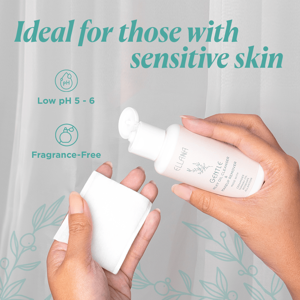 Ellana Minerals Gentle Milky Oil Cleanser & Makeup Remover | The Nest Attachment Parenting Hub