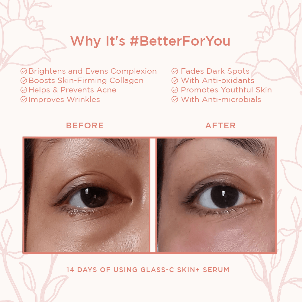 Ellana Minerals Glass-C Skin+ Brightening Serum With 5% Vit C And 1% HA | The Nest Attachment Parenting Hub