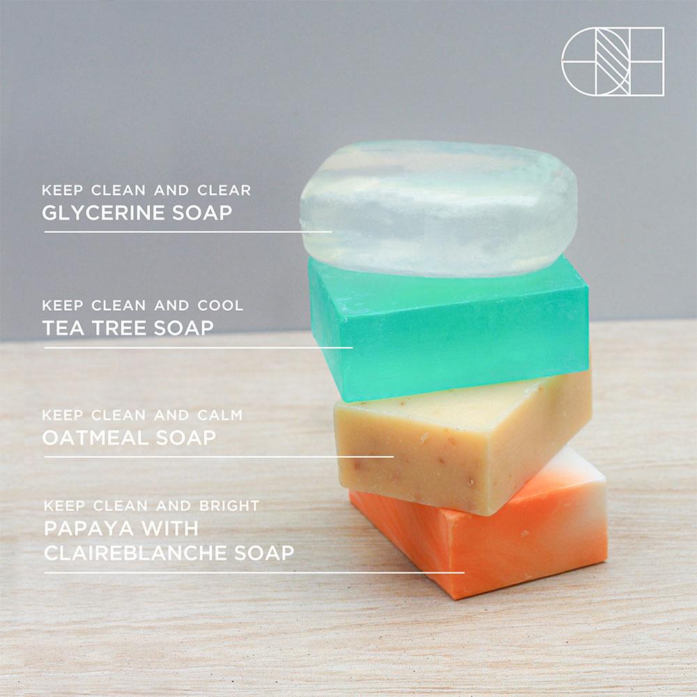 Ellana Minerals Keep Clean and Bright Papaya + Clairblanche Face and Body Soap | The Nest Attachment Parenting Hub