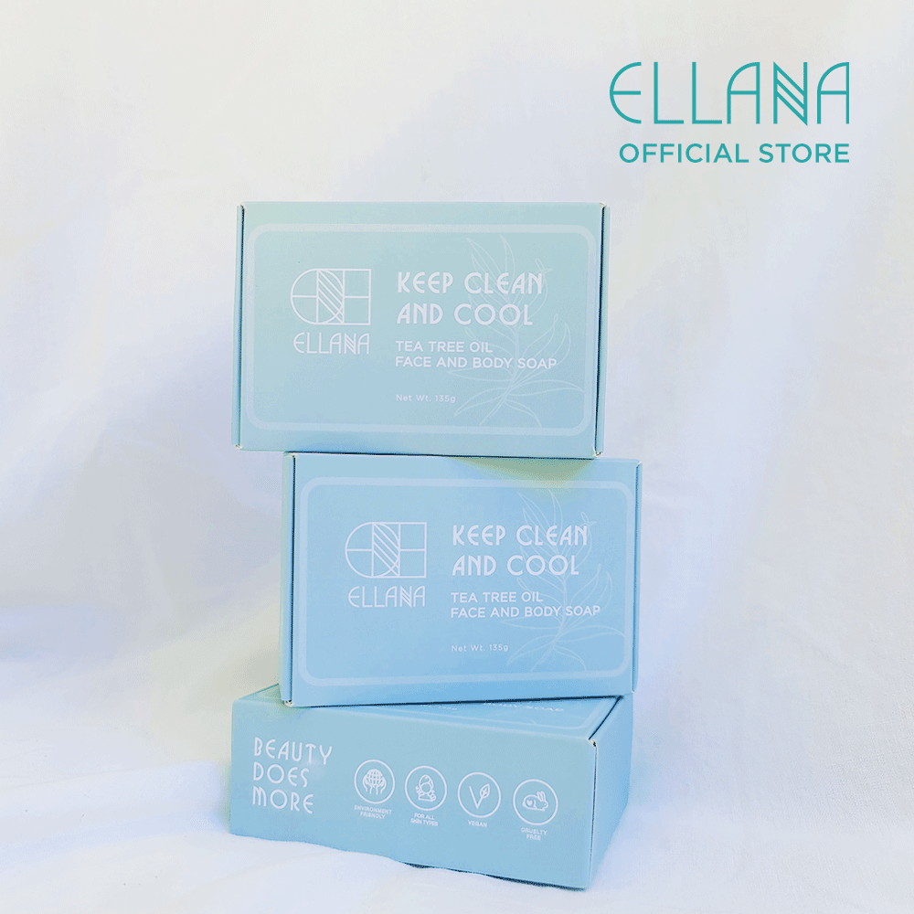 Ellana Minerals Keep Clean and Cool Tea Tree Face and Body Soap | The Nest Attachment Parenting Hub