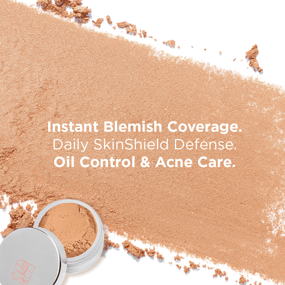 Ellana Minerals Loose Mineral Skinshield Concealer Jar with SPF16 | The Nest Attachment Parenting Hub