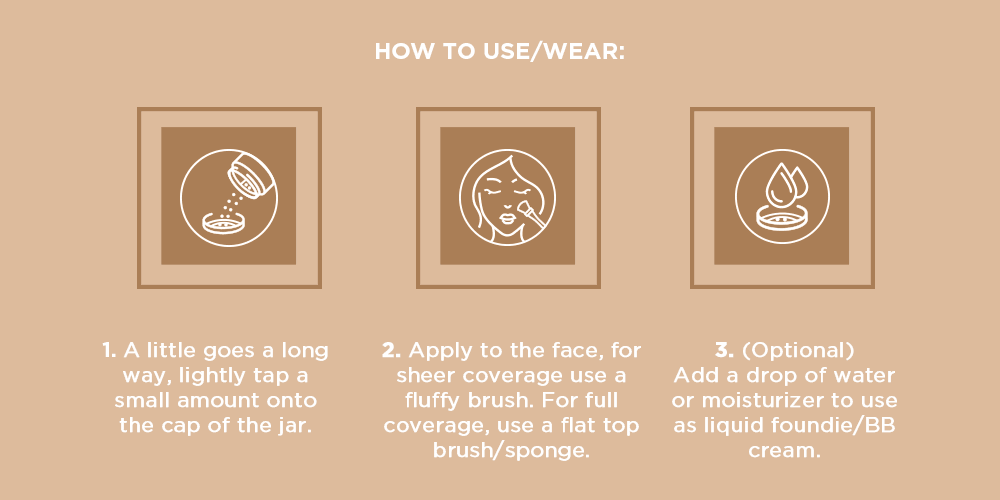 Ellana Minerals Loose Mineral Skinshield Concealer Jar with SPF16 | The Nest Attachment Parenting Hub