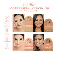 Ellana Minerals Loose Mineral SkinShield Concealer Refill With SPF16 | The Nest Attachment Parenting Hub
