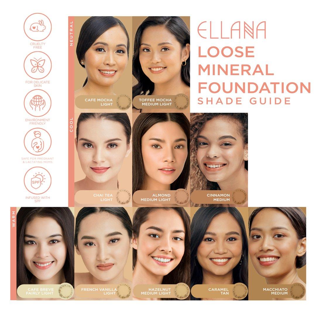 Ellana Minerals Loose Mineral SkinShield Foundation Jar With SPF16 | The Nest Attachment Parenting Hub