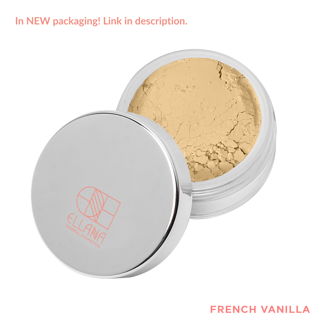 Ellana Minerals Loose Mineral SkinShield Foundation Jar With SPF16 | The Nest Attachment Parenting Hub