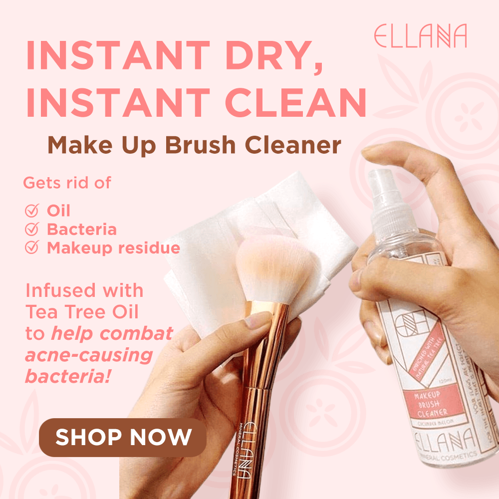 Ellana Minerals Makeup Sanitizing Spray and Instant Brush Cleaner | The Nest Attachment Parenting Hub