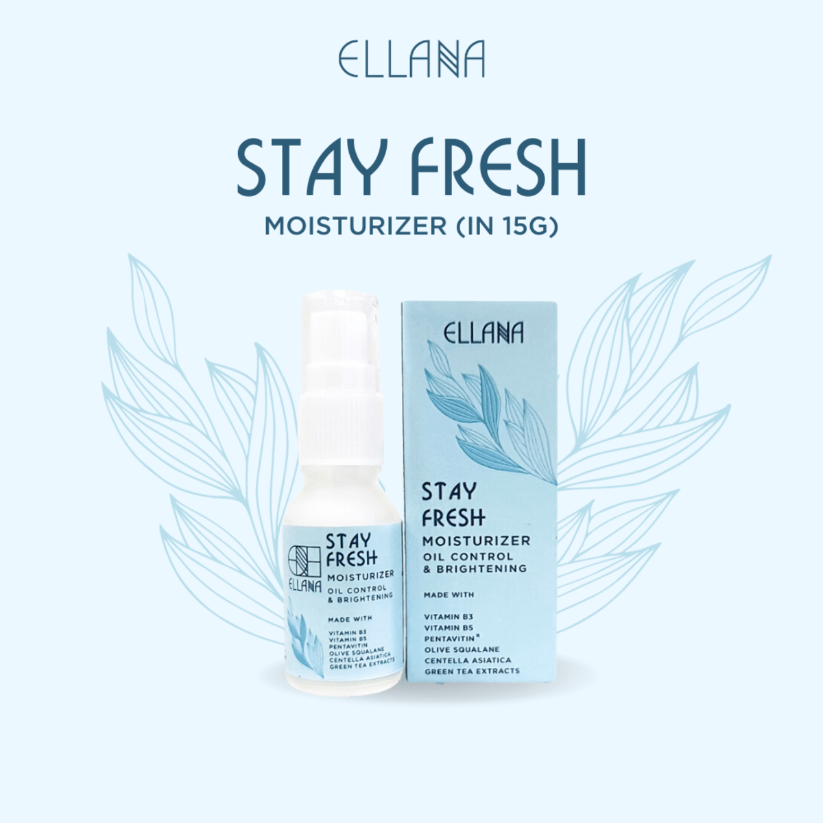 Ellana Minerals Stay Fresh Moisturizer - Controls Oil and Brightens | The Nest Attachment Parenting Hub