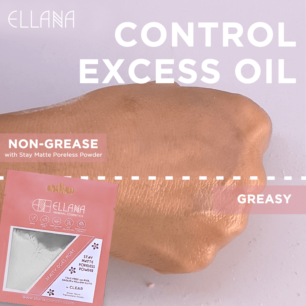 Ellana Minerals Stay Matte Poreless Oil Control Powder | The Nest Attachment Parenting Hub