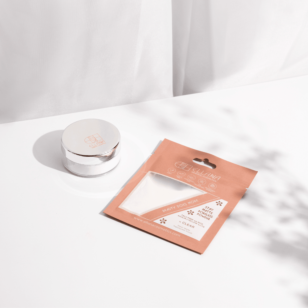 Ellana Minerals Stay Matte Poreless Oil Control Powder | The Nest Attachment Parenting Hub
