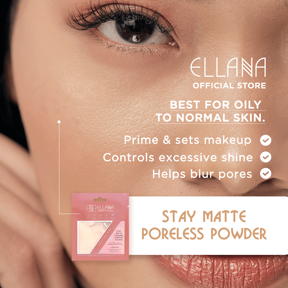 Ellana Minerals Stay Matte Poreless Oil Control Powder | The Nest Attachment Parenting Hub