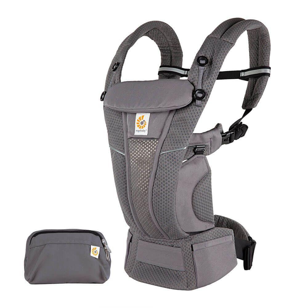Ergobaby Omni Breeze Baby Carrier Softflex Mesh Graphite Grey