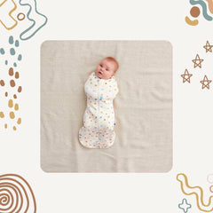 ErgoPouch Cocoon Swaddle Bag 0.2 TOG - Dessert Bloom | The Nest Attachment Parenting Hub