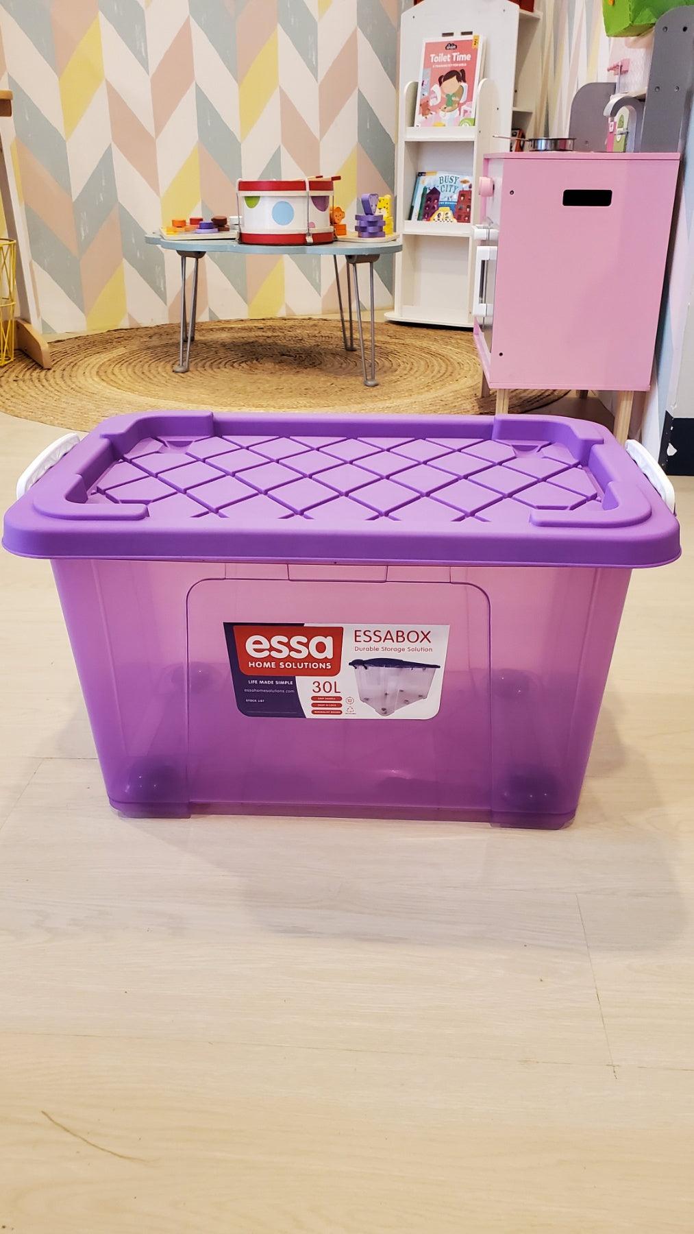 Essa 30L Storage Box Colors | The Nest Attachment Parenting Hub