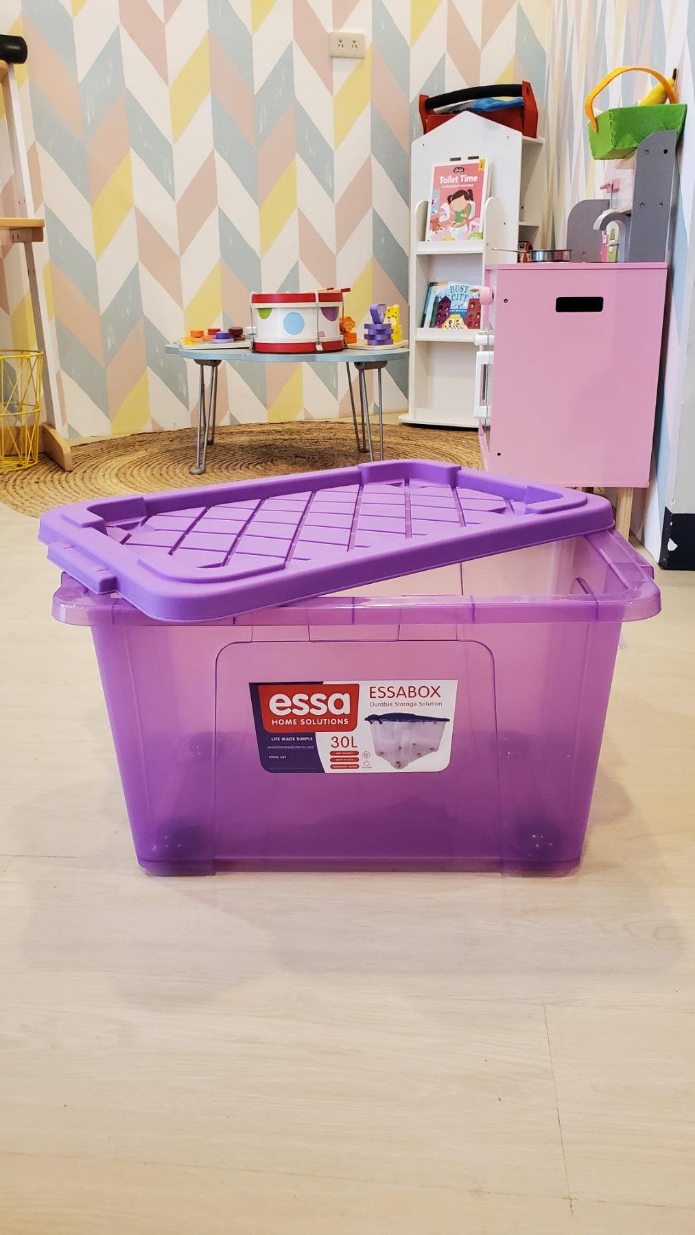 Essa 30L Storage Box Colors | The Nest Attachment Parenting Hub