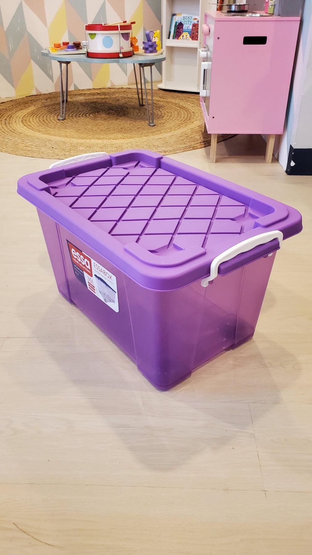 Essa 30L Storage Box Colors | The Nest Attachment Parenting Hub