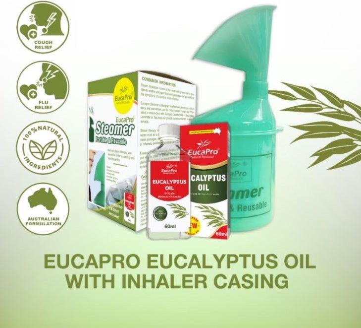 Eucapro Eucalyptus Oil with Inhaler 60ml | The Nest Attachment Parenting Hub