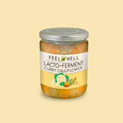 Feel Well Curry Cauliflower Kraut 400g (Preorder) | The Nest Attachment Parenting Hub