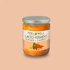 Feel Well Ginger-Carrot Ferment 400g (Preorder) | The Nest Attachment Parenting Hub
