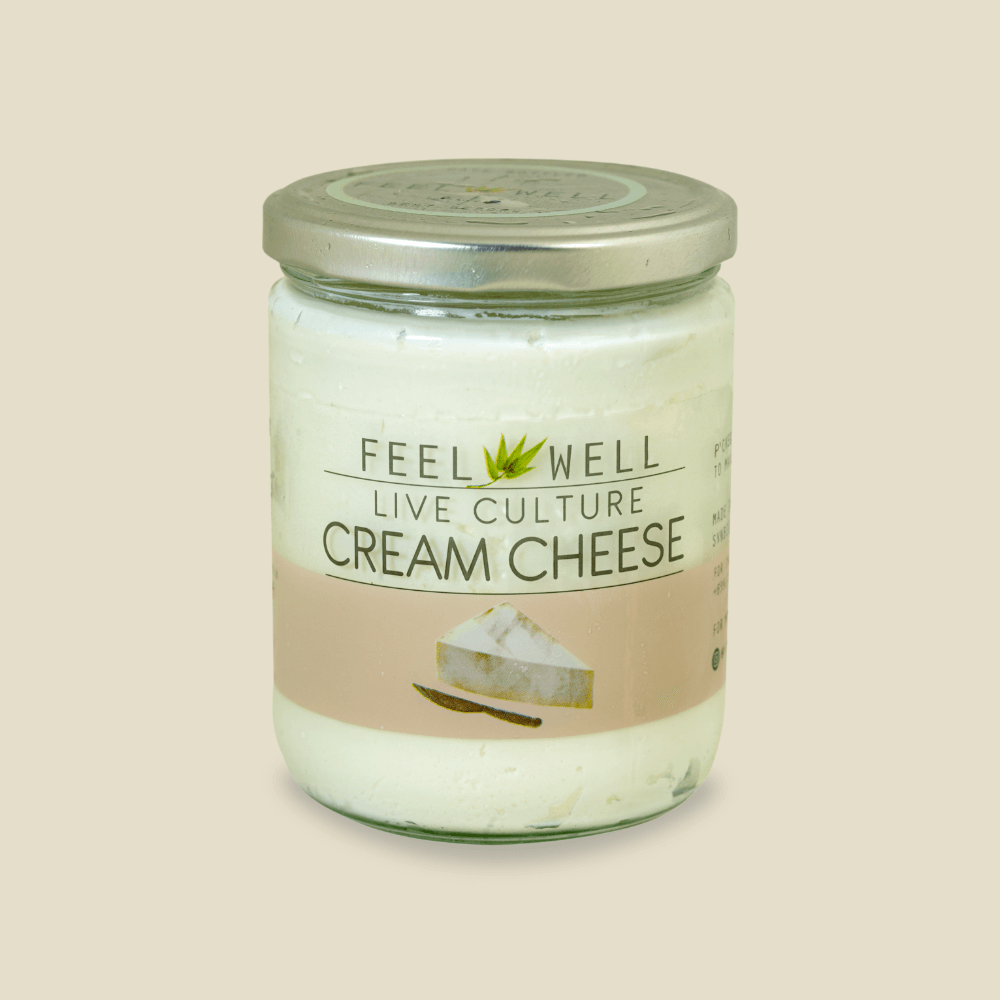 Feel Well Live Culture Cream Cheese 400g: Plain (Preorder) | The Nest Attachment Parenting Hub