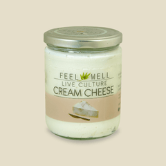 Feel Well Live Culture Cream Cheese 400g: Plain (Preorder) | The Nest Attachment Parenting Hub